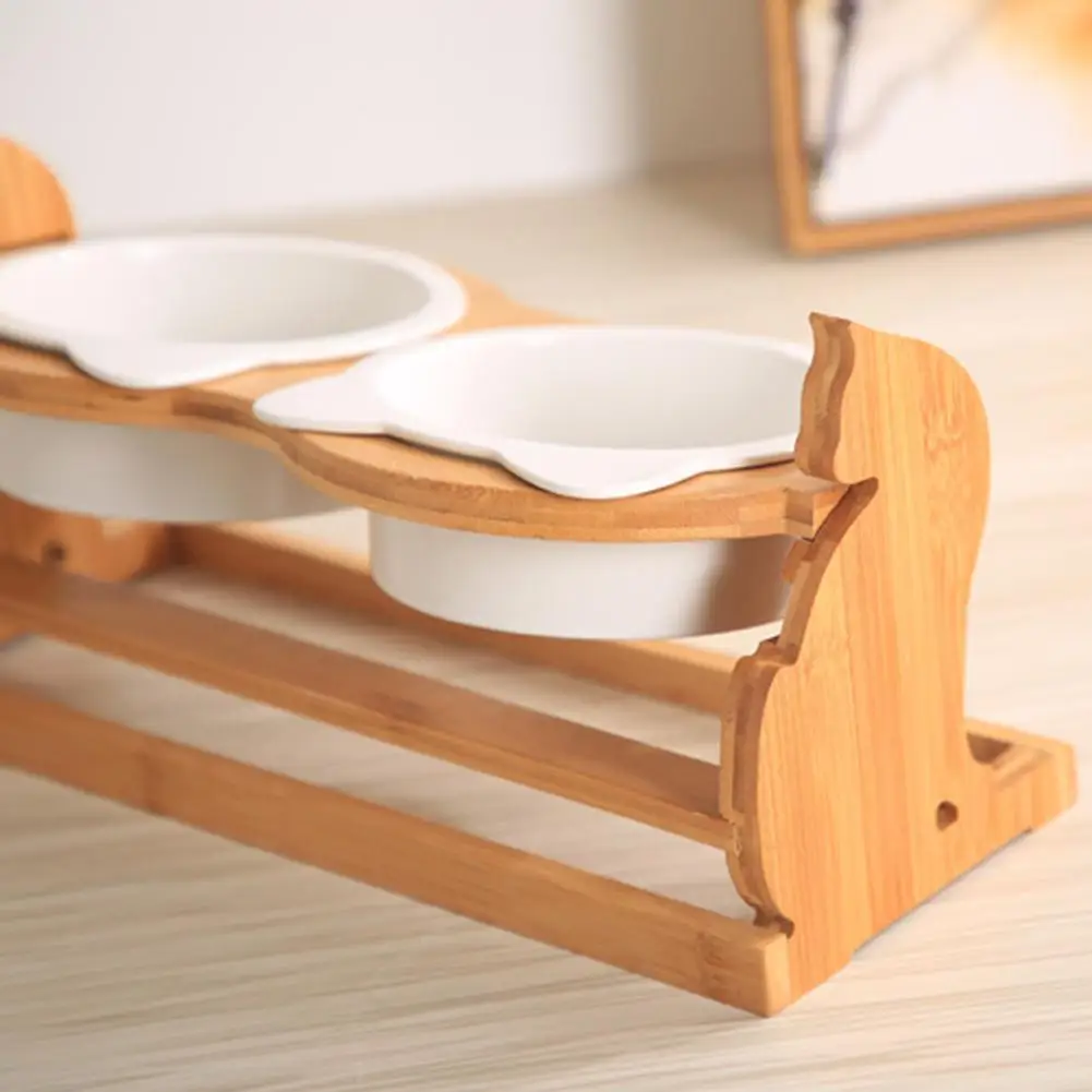 DishyKooker миска для кормления домашних животных с регулируемым по высоте держателем для кошек и собак