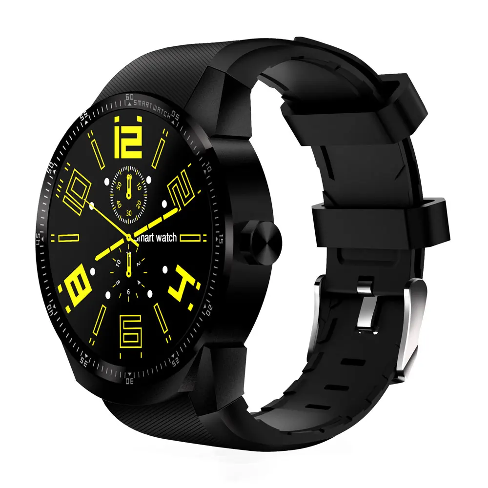 K98H Android 3G Smart Watch Phone 1.3 inch MTK6572A GPS Smart Watch Men Heart Rate Monitor Bluetooth Smartwatch Waterproof
