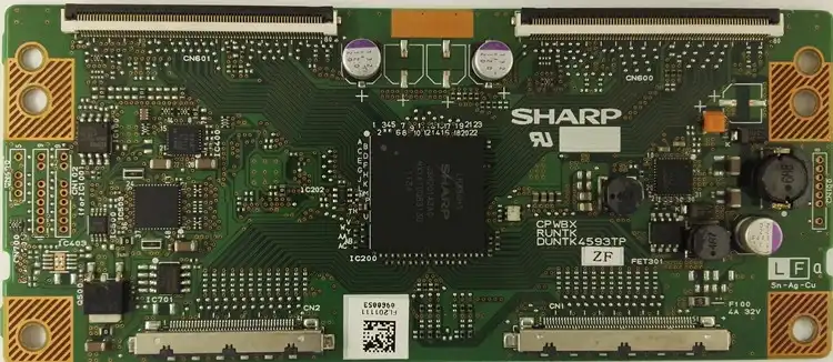 Yqwsyxl Original Logic Board Cpwbx Runtk Duntk 4593tp Lcd Controller Tcon Logic Board Tablet Lcds Panels Aliexpress