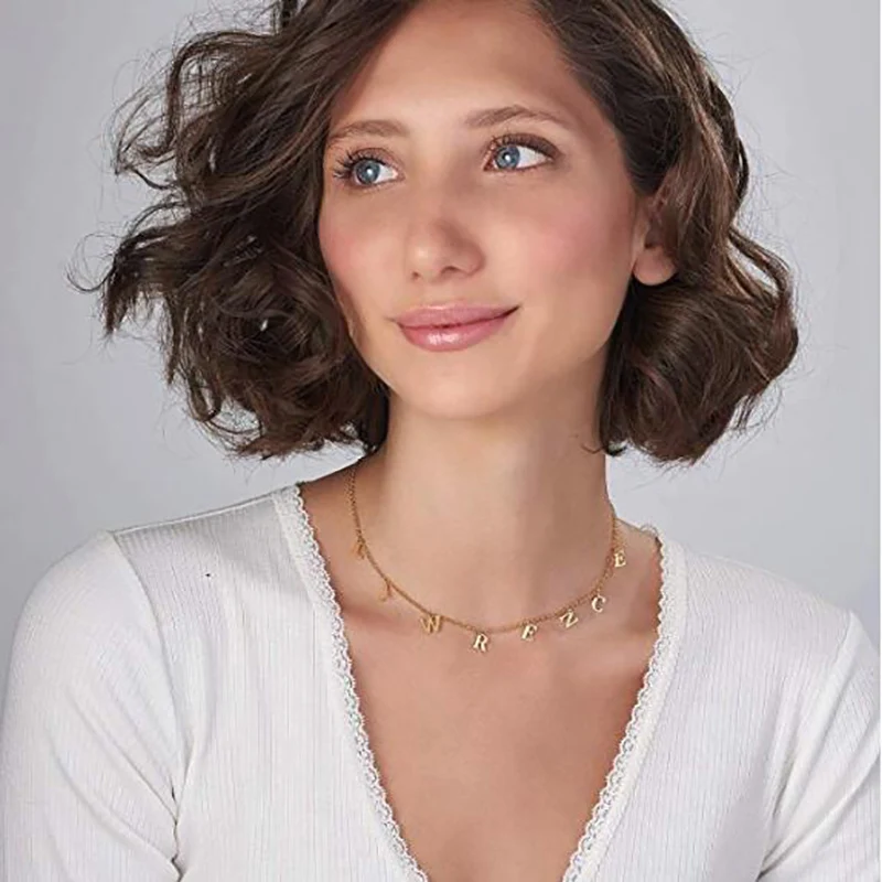letter name necklace