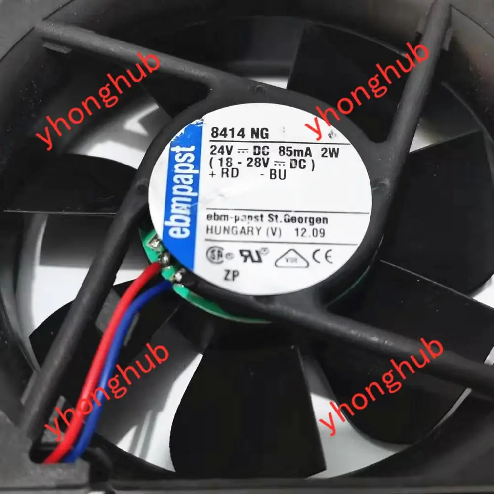 Ebmpapst 8414 NG 8414NG DC 24V 2W 80x80x25mm серверный кулер вентилятор