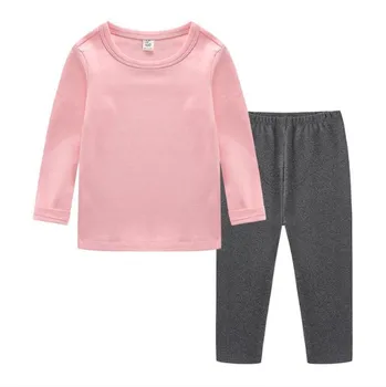 

Autumn Baby Boy Girl Soft Cotton Pajamas Clothes Set Sleepwear Nightwear Outfit for Newborn Infant Children Cloth Kid Clothing