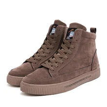 Мужские зимние ботинки; Bota Masculina; Легкие замшевые ботильоны; зимняя обувь на шнуровке; рабочие и безопасные ботинки timber Land