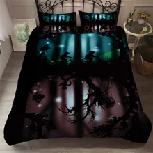 HELENGILI 3D комплект постельного белья странные вещи принт пододеяльник набор постельного белья с наволочкой набор домашнего текстиля# GQWY-13