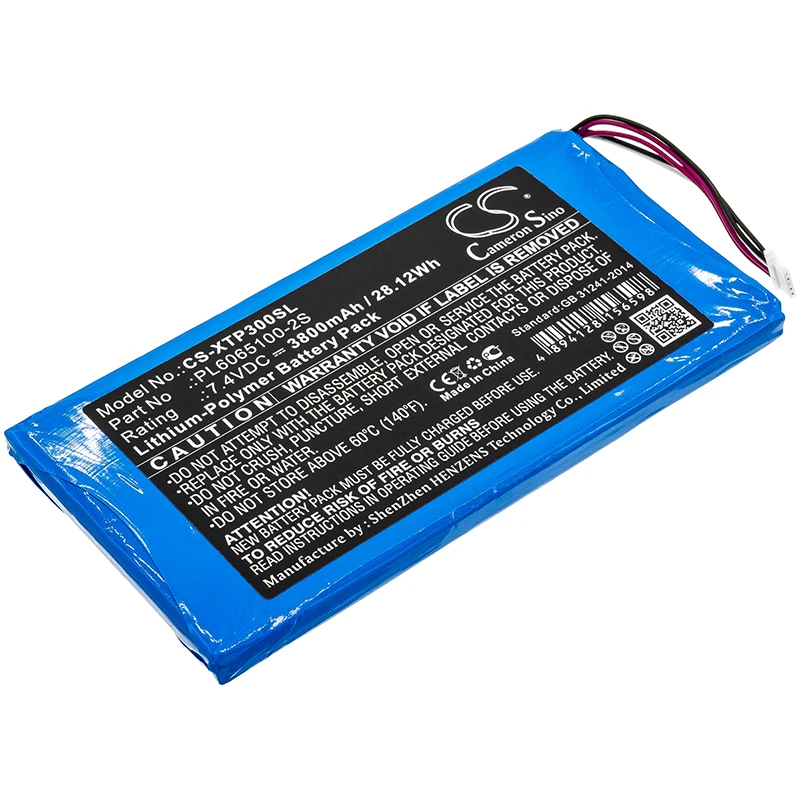 Аккумулятор Cameron Sino для XTOOL EZ300 Pro EZ400 i80 Pad | Электроника