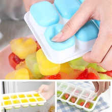 Для изготовления льда с крышкой сетка для льда/14/18/21 сетка льда лоток полукруглый Алмазный кубика льда напиток кубик льда DIY эскимо плесень