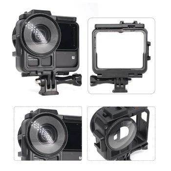 

Lens Cover Protector Guard Protective Frame Cold Shoe Case for Insta360 ONE R Boosted Battery Base Action Camera Accessories