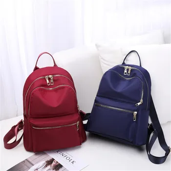 

Canvas Backpack Mens Women School Travel Rucksack Laptop Satchel Shoulder Bag Waterproof Oxford Cloth School Bag