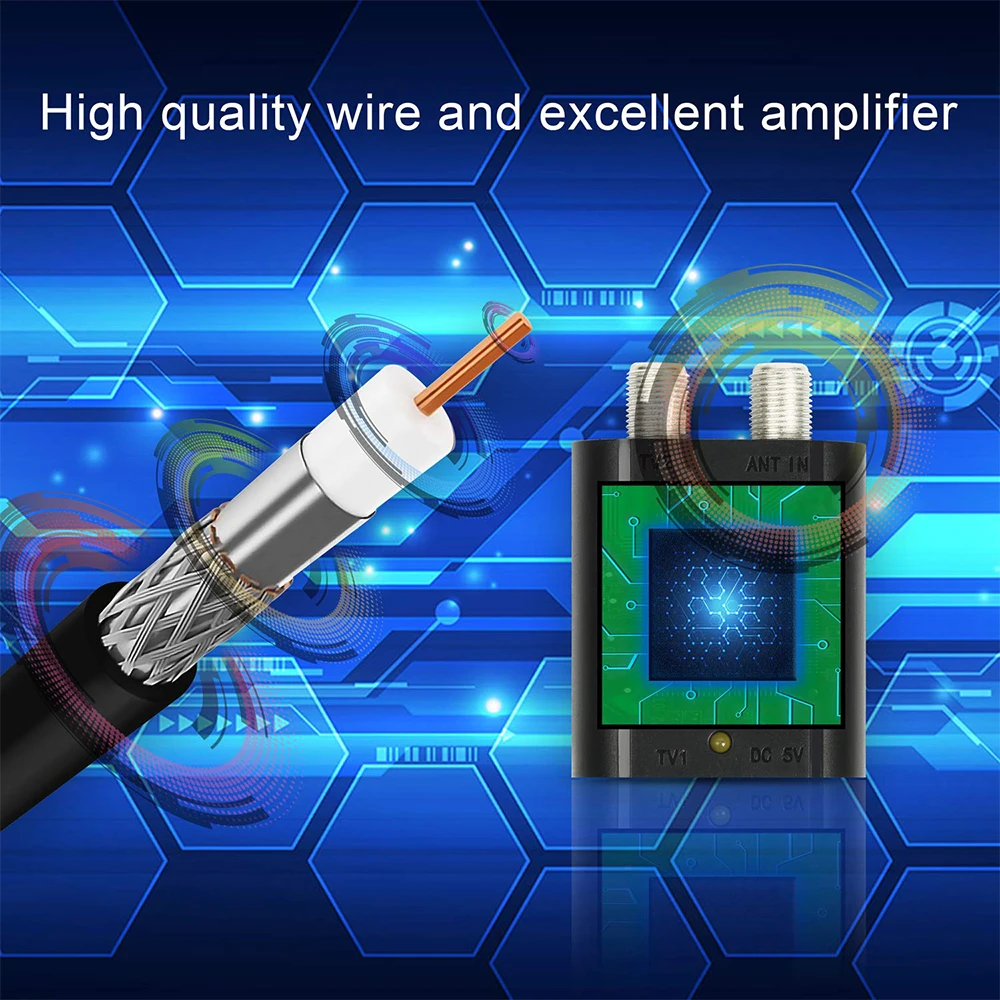 DVB-T2/DVB-T наружная ТВ антенна для HD tv TDT цифровой ТВ-тюнер усилитель HD ATSC ISDB-T DVBT2 DVB-T UHF Антенна 150 км