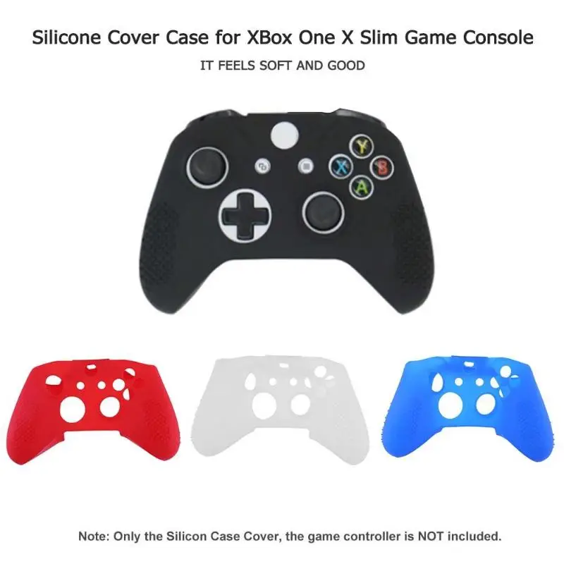 

Wear Resistance Silicone Protective Cover Case Light Weight Good Skid Resistance It Feels Soft for XBox One X Slim Controller