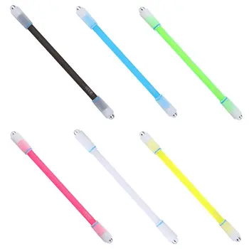 

OOTDTY Flash Glow Spinning Rotating Pen with LED Light Play Game for Kids Children Students Toy School Supplies
