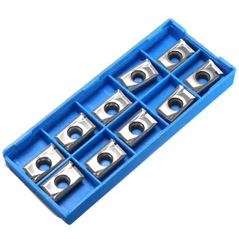 

10PCS/Box APKT1604PDFR-MA3 H01 Carbide Insert Cutters for Alloy Aluminum Copper Milling Carbide Inserts Cutters