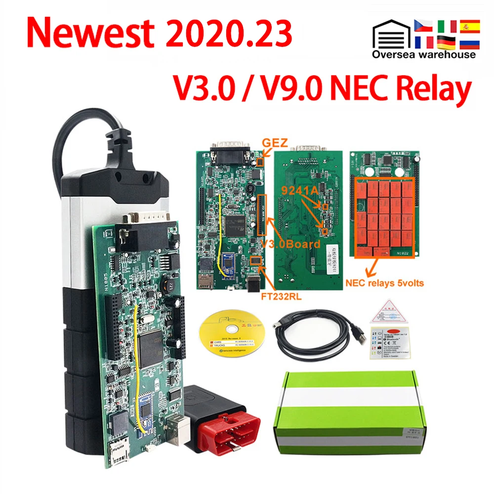 Новинка 2020 23 диагностический инструмент для Multidiag Pro MVD Bluetooth OBD2 автомобиля