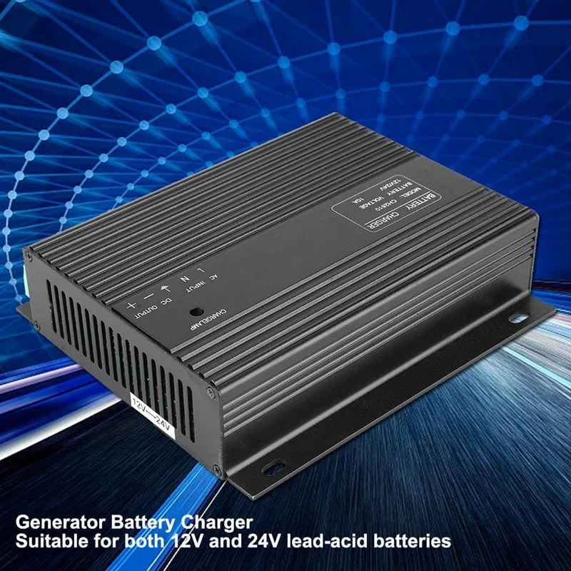 

12V/24VDC 20-600Hz 10A Generator Battery Charger Genset Kit Smart Intelligent Product Model CH2810
