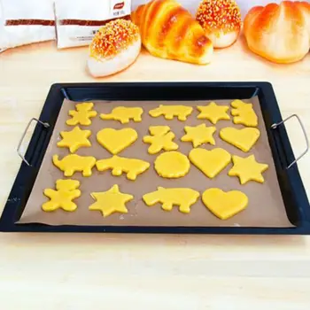 

Silicone Oil Steamer Paper Air Fryer Parchment Heat-Resistant Reusable BBQ Baking Pad Non-stick Barbecue Mat 100 Sheets