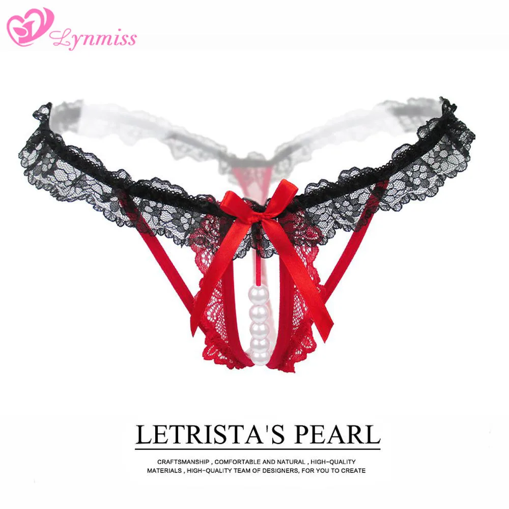 Women Thong Pearl Lingerie Women Lace Briefs Erotic Underwear women lingerie sexy lingerie lingerie sets For Sex Pantie G-String Erotic Lingerie Babydolls Chemises