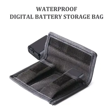 

Battery Safe Bag Waterproof Bag Battery Protective Pouch for Canon LP-E6 LP-E8 Sony NP-FW50 EN-EL14 EN-EL15 AA battery