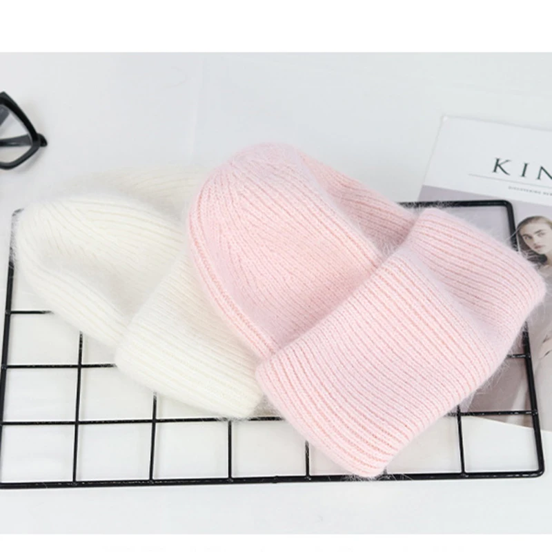 VISROVER 9 kolorów Unisex jednolity kolor prawdziwe futro z królika czapki zimowy kapelusz dla kobiety dzianiny Bonnet akrylowe kobieta jesień ciepłe Skullies 5 VISROVER 9 kolorów Unisex jednolity kolor prawdziwe futro z królika czapki zimowy kapelusz dla kobiety dzianiny Bonnet akrylowe kobieta jesień ciepłe Skullies 5