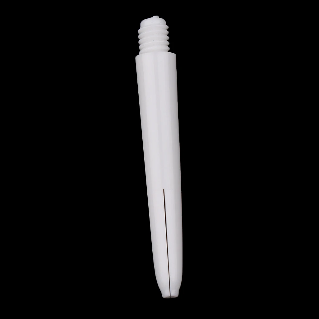 Pack of 60 Pcs 35mm 2BA Thread Plastic Nylon Soft Tip Dart Stems/Shafts - White & Black