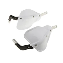 Мотоциклы велосипеды грязи 22 мм и 28 мм рукавицы ручной протектор щит Белый