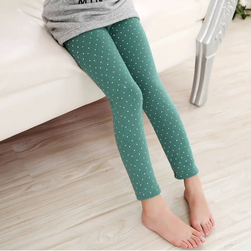 Children Pants Autumn Winter Baby Girls Flower Print Butterfly Love Pants Colorful Leggings