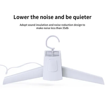

Portable Clothes Dryer Electric Shoes Clothes Drying Rack Hangers Foldable Heater Hanger