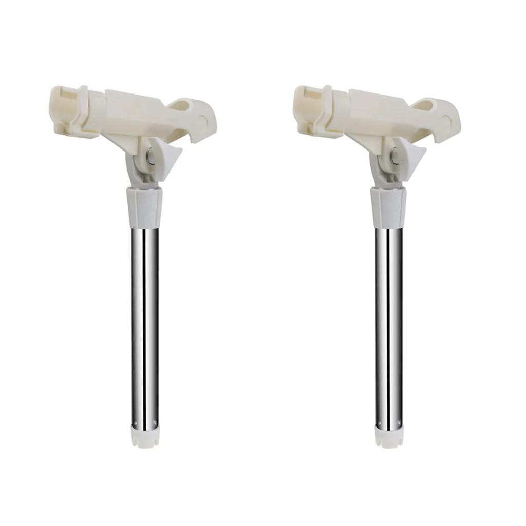 

2Pcs Angle Adjustable Single Outrigger Rod Holder Boat Fishing Rod Pole Rack