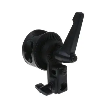 

Single Swivelling Grip Head Angle Wheel Clamp Clip Bracket Tilt Mount Adapter Telescopic Reflector Boom Arm Support Light