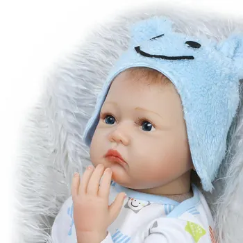 

22in Reborn Baby Rebirth Doll Kids Gift Cloth Material Body