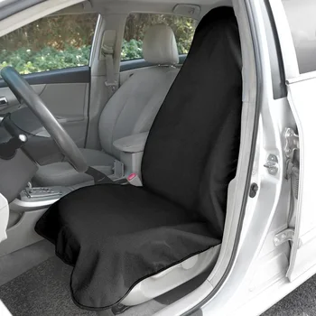 

Waterproof Sweatproof Car Seat Cover Universal Adjustable Washable Anti Slip with Tire Track Detail Styling Car Seat Protector