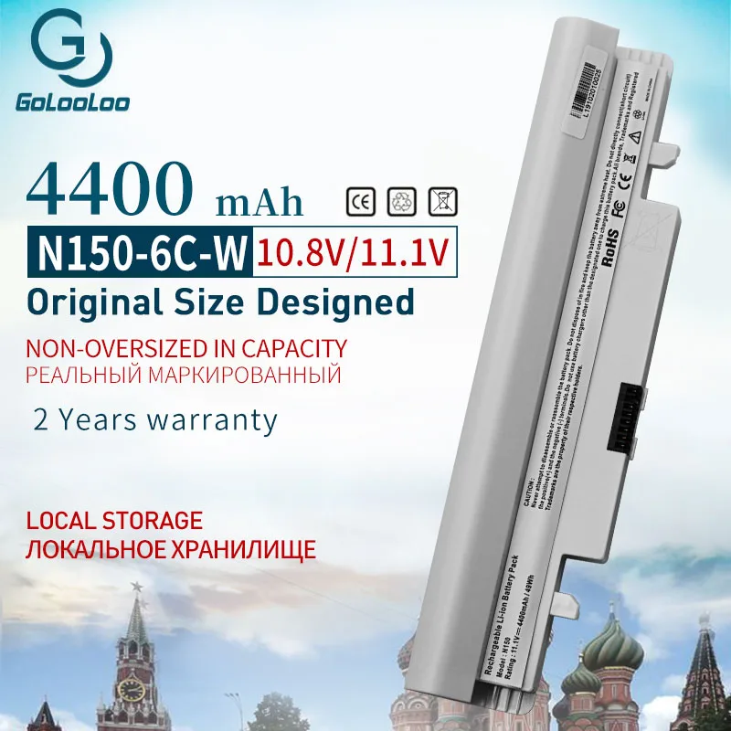 6 ячеек 4400 мАч AA-PB2VC6B AA-PB2VC6W Новый аккумулятор для ноутбука Samsung N143 N145 N148 N150 N250 N250P N260