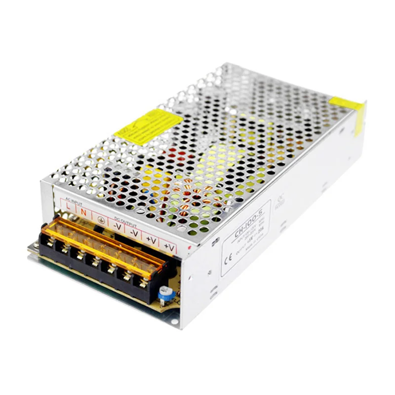 Импульсный источник питания 5v 20a 100w осветительный Трансформатор Smps 220v до 5v источник питания 220v ac к dc 5v источник питания