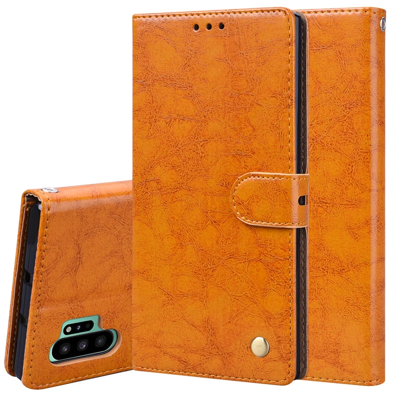 

For Samsung Galaxy Note10 Pro Luxury Flip Leather Cover For Samsung Note10 Wallet Card slot Case For Samsung Note10 10 Pro Cover