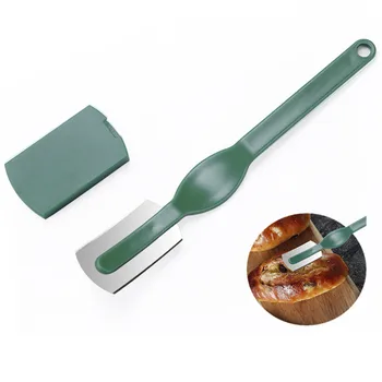 

Handle Lame Dough Scoring Slashing Tool Dough Scoring Tool with Fixed Blade for Baker Toast French Bread Baking