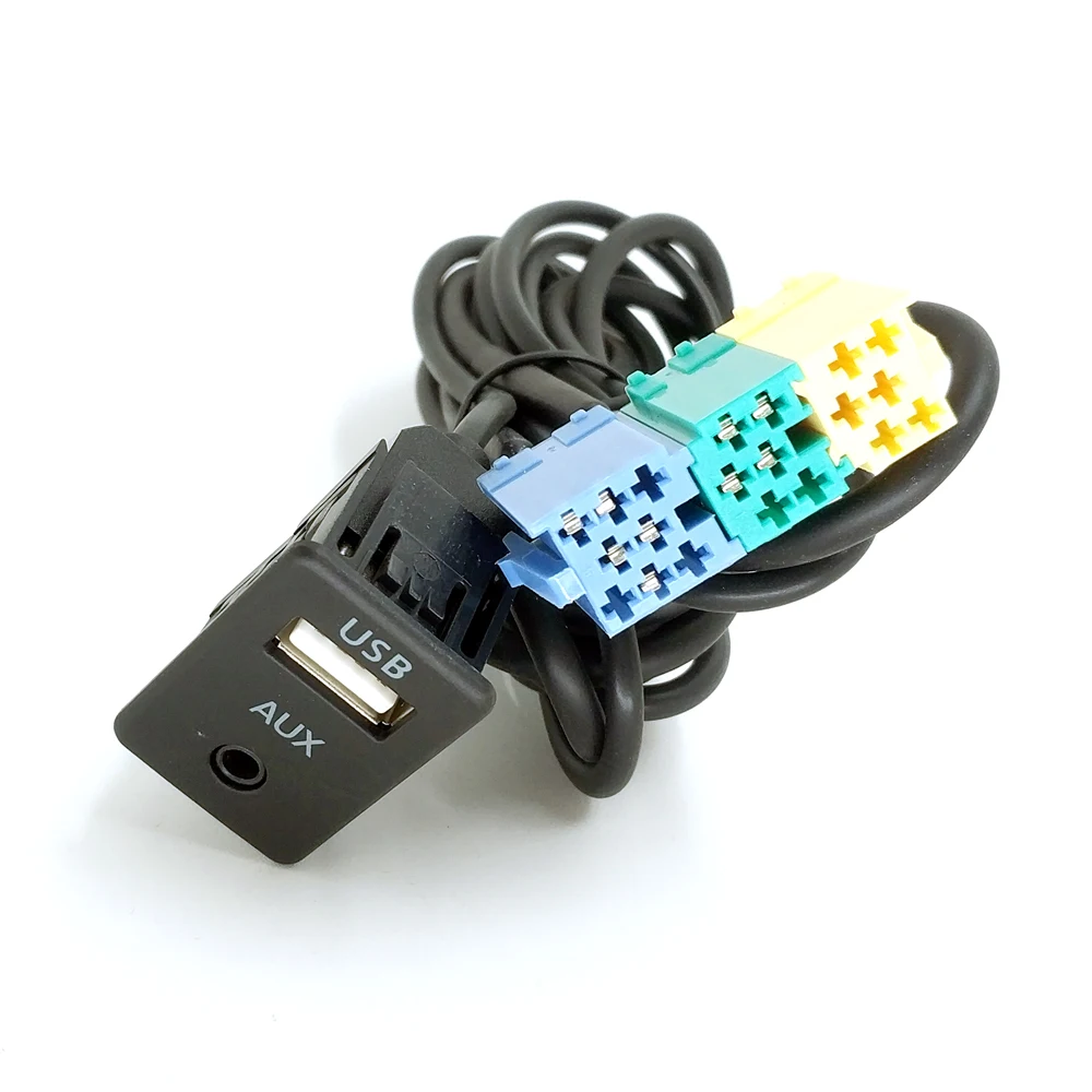 Biurlink AUX USB аудио вход Интерфейс панель Адаптер жгут для hyundai Kia 20Pin автомобиля CD Changer порт