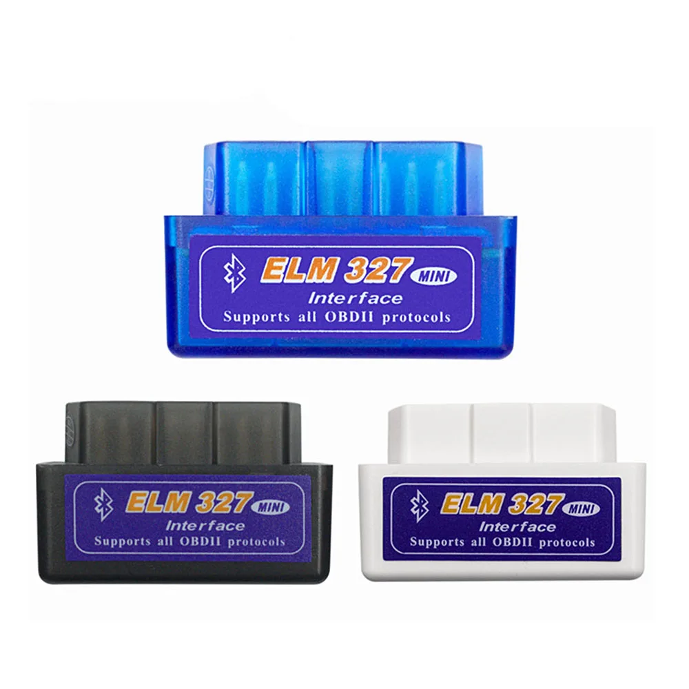 Elm327 Bluetooth OBDII V2.1OBD2 автомобильный диагностический инструмент считыватель кода сканер для Renault Seat Fiat Ford Fiesta Fusion Focus Mondeo