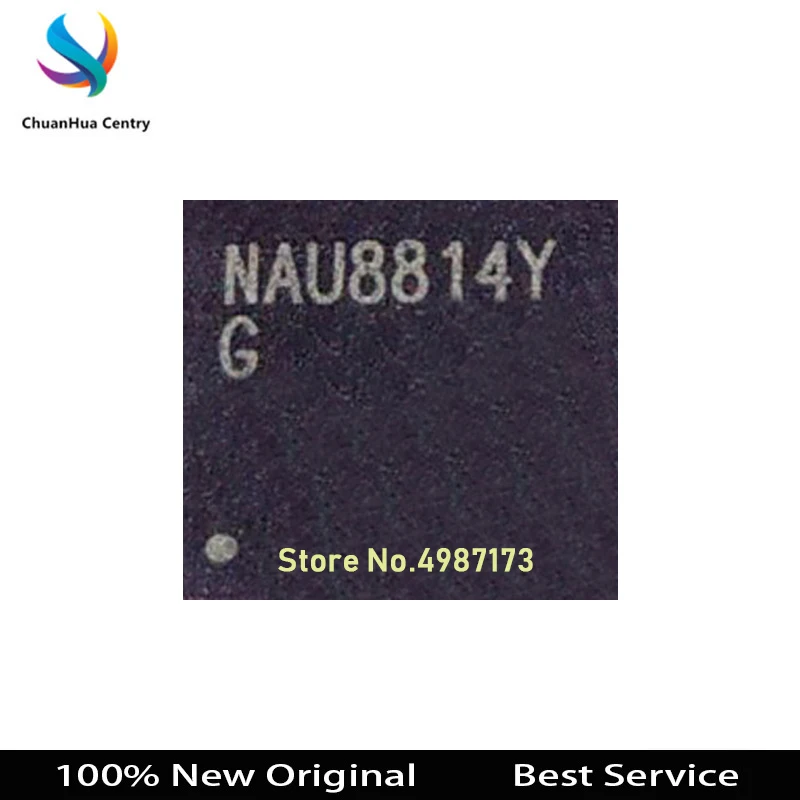 

5 шт./лот NAU8814YG NAU8814Y QFN 100% Новые оригинальные Фотообои