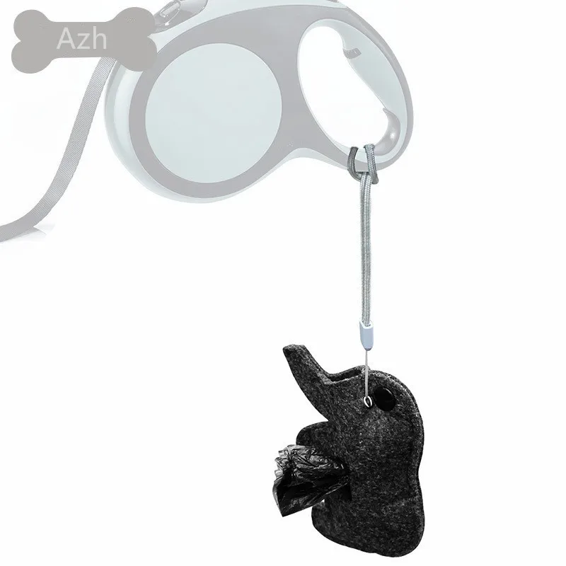 Bolsa ligera y creativa para mascotas, bolsa de almacenamiento práctica y bonita con forma de Animal, suministros para limpieza de mascotas al aire libre
