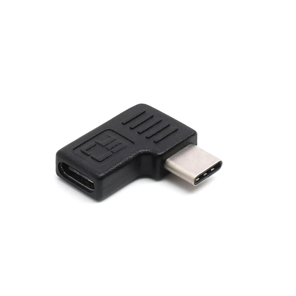 Переходник-удлинитель с правой и левой стороны под углом 90 градусов USB 3. 0 Type-C