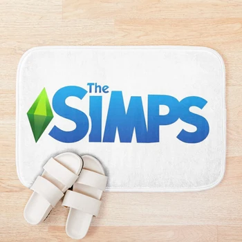 

The Simps Bath Mat Floor Mat Entrance Door Mat Floor Mat Anti-slip Door Mat Bathroom Kitchen Mat Kitchen Carpet Home Décor