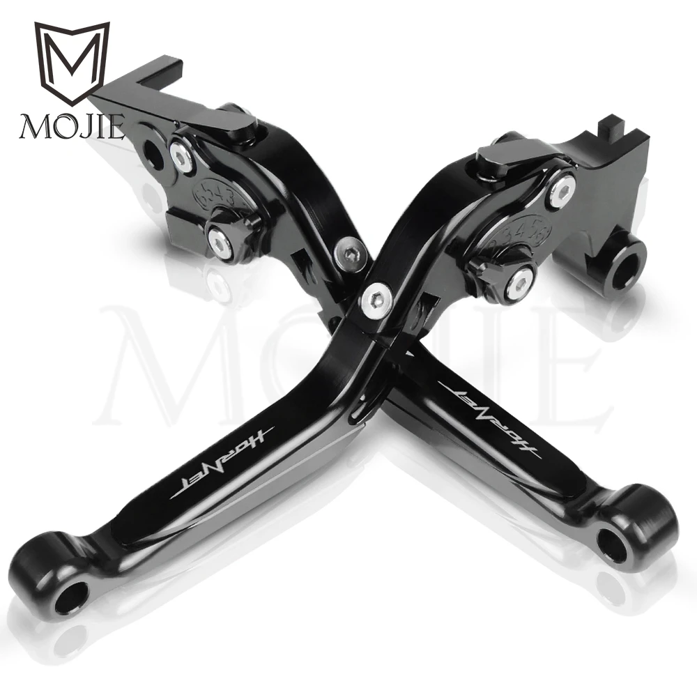 Мотоцикл с ЧПУ сцепные рычаги для Honda CB600F CB599/CB600 CB900F Hornet 250 CB919 CB500F сертификатом от сертификационной 600F 599 600 900F 919 500F - Цвет: Black