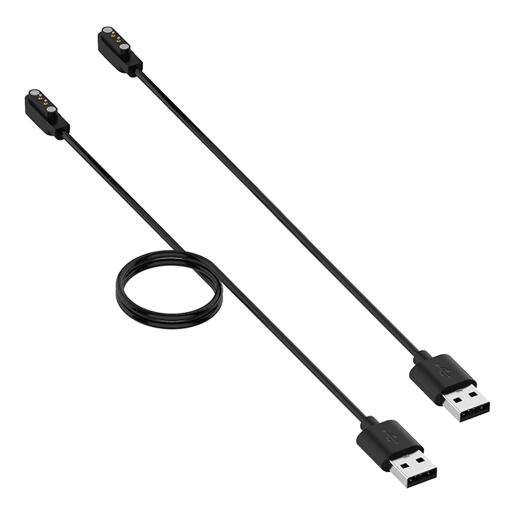 60/100cm USB Charger for Xiaomi Haylou Solar LS05 Fast Charging Cable Cradle Dock Power Adapter Smart Watch Accessories_voghion.com
