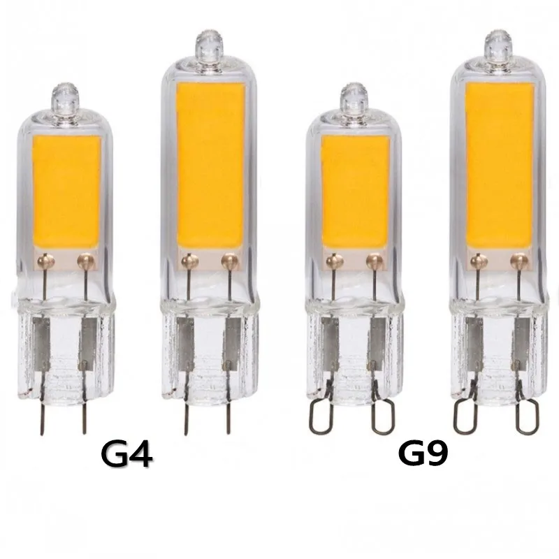 AmpouleLEDG97W9W12W15WAC220V240VverreCOBlampepuissance