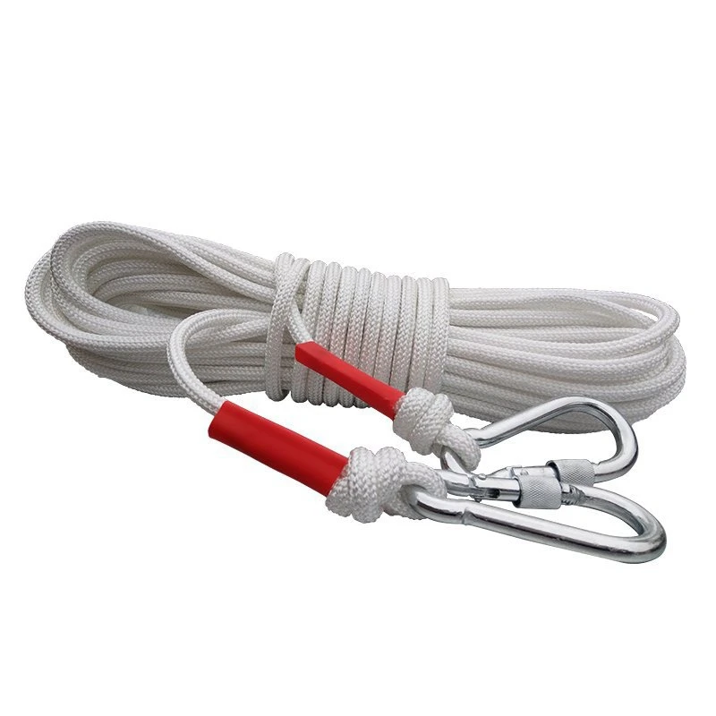 Fire Safety Rope Lifeline Nylon Rope Emergency Escape Rope Outdoor