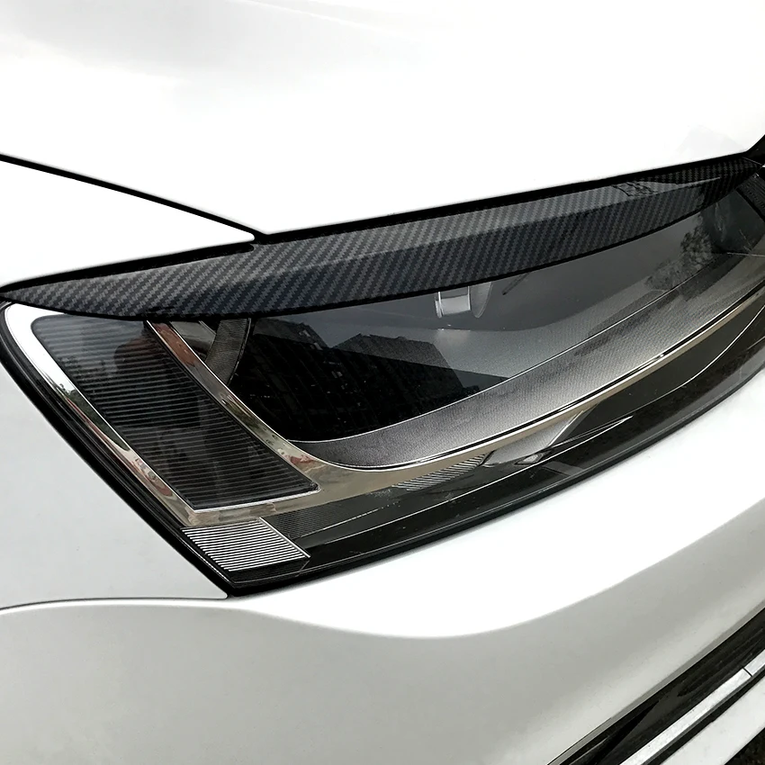Для Volkswagen Jetta(Фольксваген Джетта) MK6 фары брови наклейки на веки ABS Накладка аксессуары для стайлинга автомобилей