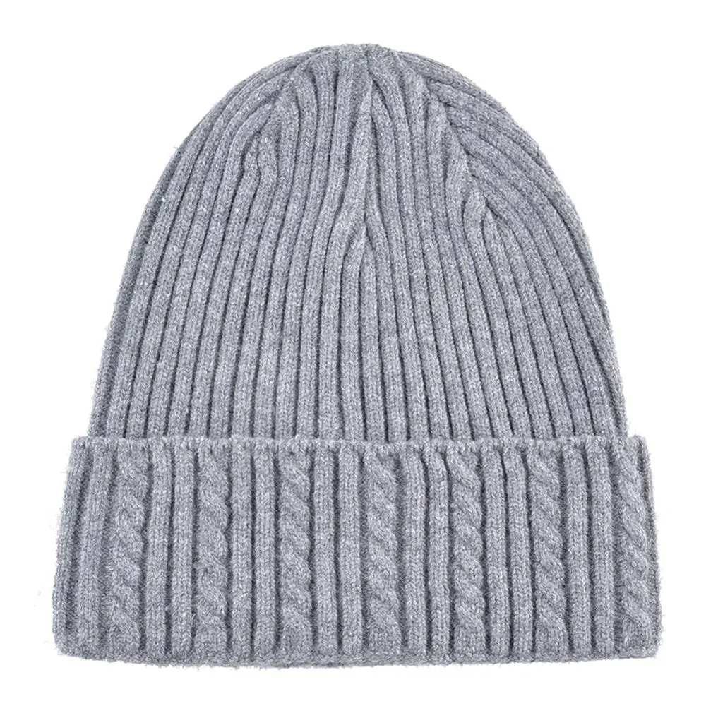 Мужская Толстая теплая зимняя шапка Skullies Beanies, шапки для мужчин, Повседневные вязаные шапки, женские модные шапки бини s gorro invierno