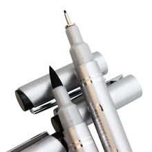 Wodoodporna końcówka igłowa długopis signature zestaw profesjonalny rysunek Marker długopis komiks szkic projekt pióro hak linia długopisy szkolne(China)