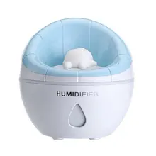 Портативный многофункциональный Ночной светильник в форме дивана, спальни, офиса, с функцией отключения звука, Usb зарядка, увлажнитель воздуха, настольный увлажняющий спрей