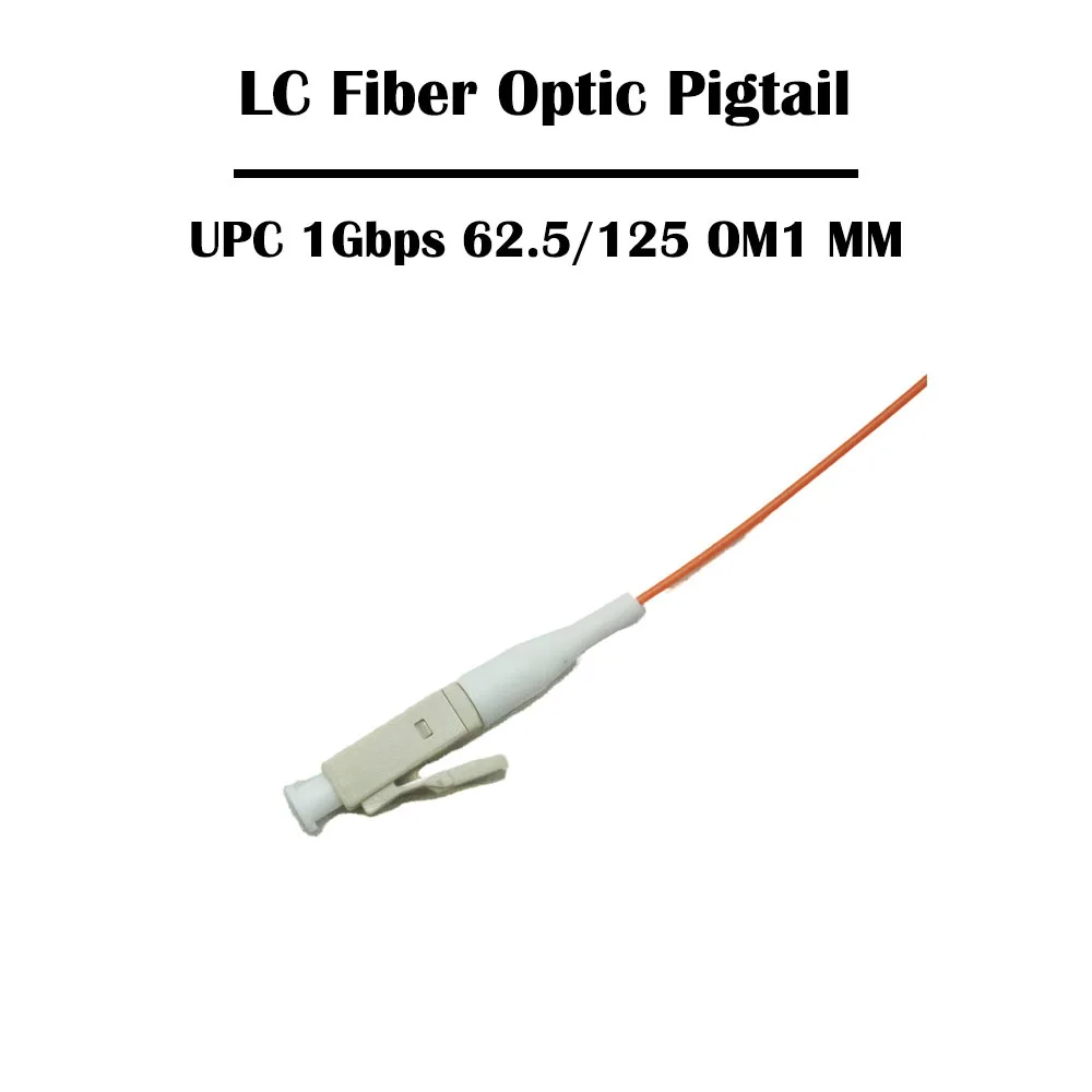 50 шт. 1 0 м LC UPC/APC SM одномодовый мм волоконно оптический отрезок 9 ММ Simplex FTTH сеть