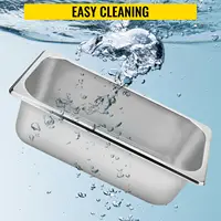 SucceBuyBuffet Chafing Dishes 8.5L-20L Gastronorm Pans Steam Table Pans Tray Stainless Steel Food Container for Party BBQ Baking - Image 5